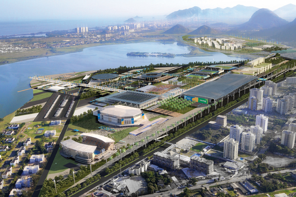 Parque Olímpico - BCMF Arquitetos - Fonte: rio2016.org.br