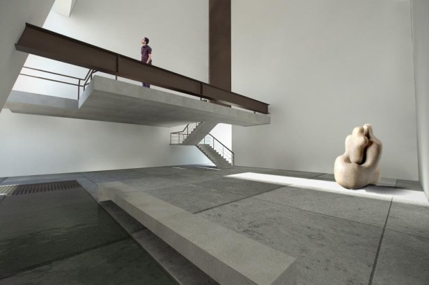 Vista interna do Marco