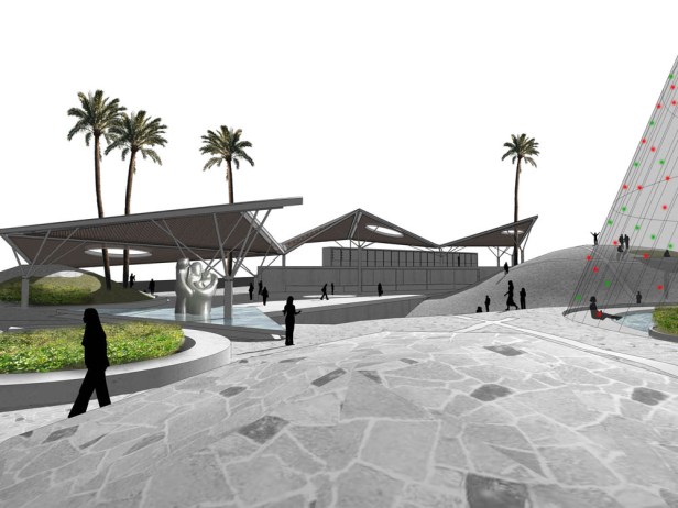 Relevo Criado da Praça