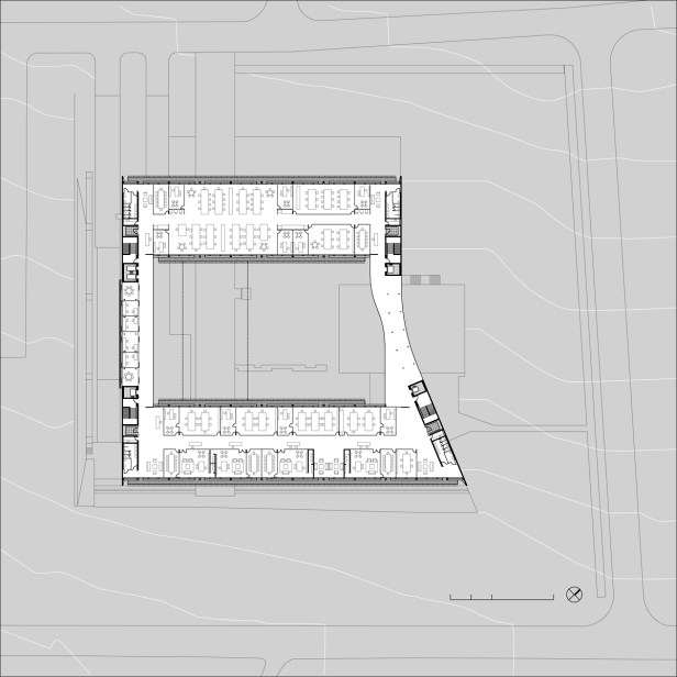 SEBRAE - planta baixa 2º andar