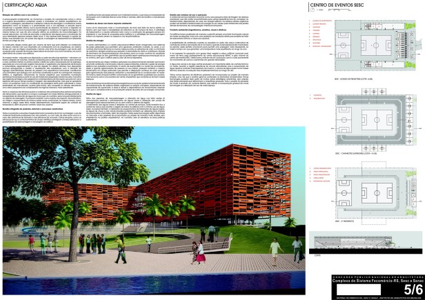 Concurso Sistema Fecomércio - Menção Honrosa - Prancha 05