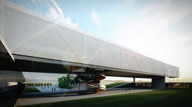 Vista do Pátio do Centro Educacional - 06