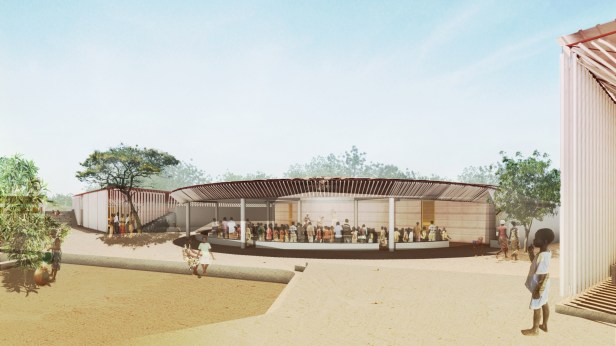 Holcim Awards 2012 - 1º Lugar - Secondary school with passive ventilation system - 07