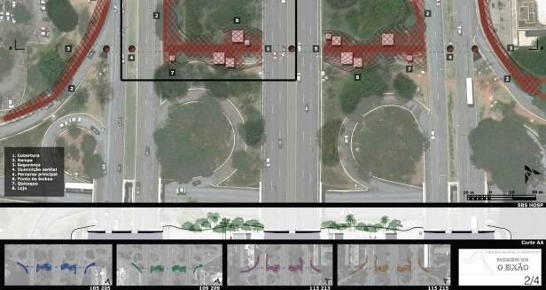 Passagens do Eixão - Menção Honrosa 01 - Prancha 02