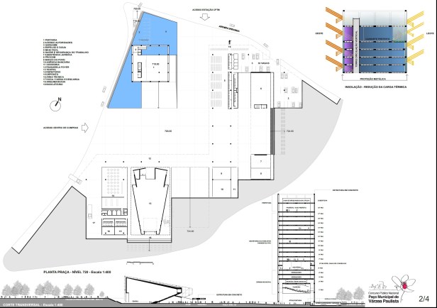 Concurso Várzea Paulista - 1º Lugar - Prancha 02
