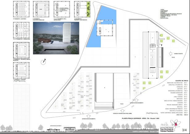 Concurso Várzea Paulista - 1º Lugar - Prancha 03