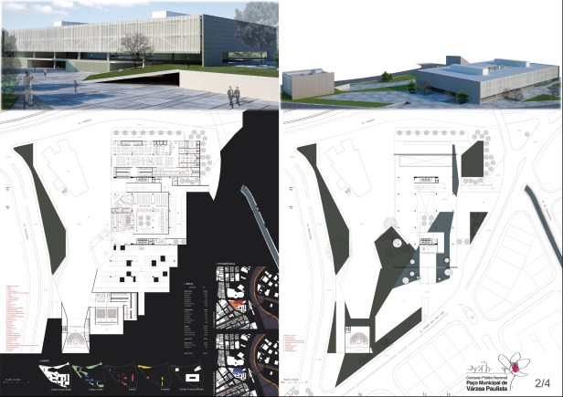 Concurso Várzea Paulista - 2º Lugar - Prancha 02