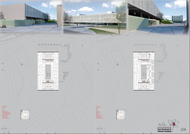 Concurso Várzea Paulista - 2º Lugar - Prancha 03