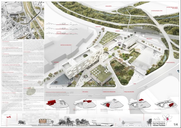 Concurso Várzea Paulista - Menção Honrosa 44 - Prancha 01