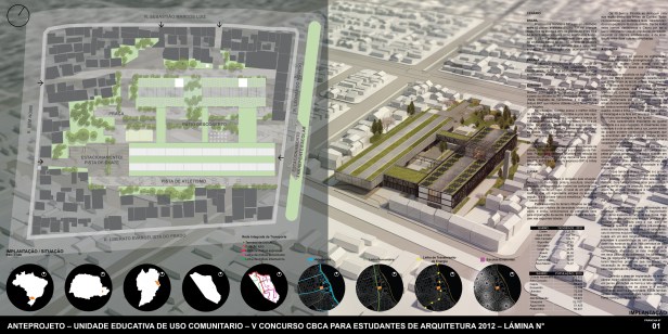 5º Concurso CBCA - Menção Honrosa - Prancha 01