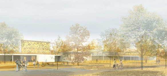 Concurso - Biblioteca Saint-Laurent - Montreal - Finalista - Fonte: CCC/LEAP CCC-LEAP-Biblioteca-Saint-Laurent-03a