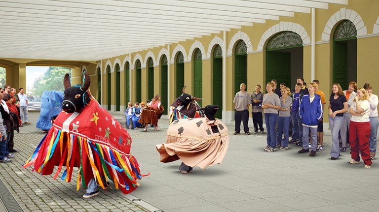 praça ou evento cultural no Centro de Florianópolis
