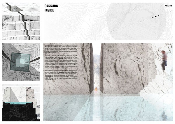 Concurso Internacional - Carrara Thermal Baths - Terceiro Lugar - Prancha 01