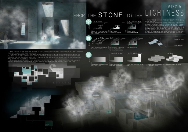 Concurso Internacional - Carrara Thermal Baths - Menção Honrosa - Prancha 01