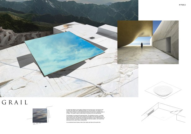 Concurso Internacional - Carrara Thermal Baths - Menção Honrosa - Prancha 01