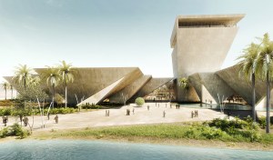 Premiados – Concurso Internacional - Cidade da Ciência - Biblioteca de Alexandria - Menção Honrosa - Imagem 01